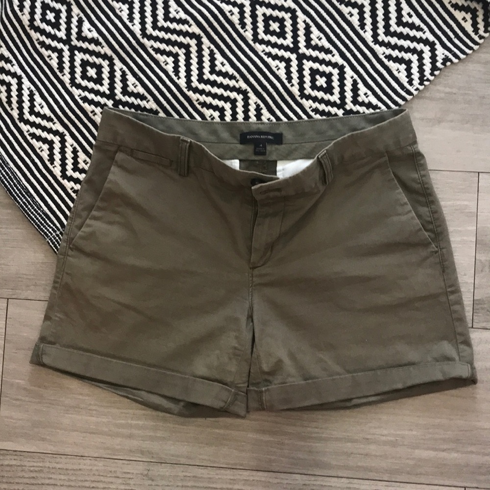 Banana Republic shorts. Light mark under  pocket.
